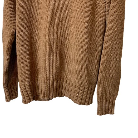 Route 66 Original Clothing Co. Sweater Womens Cable Knit V-Neck Pullover Large B - Picture 4 of 8